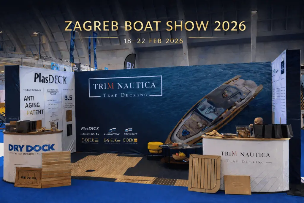 TriM Nautica predstavlja umjetnu i sintetičku tikovinu na sajmu nautike u Zagrebu 2026