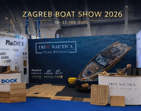 TriM Nautica präsentiert Kunstteak und synthetische Teakdecks auf der Bootsmesse Zagreb 2026
