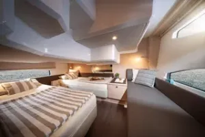 Bavaria SR38 bathroom yacht interior details