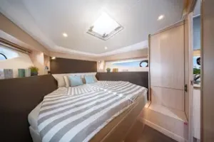 Bavaria SR38 bathroom yacht interior details