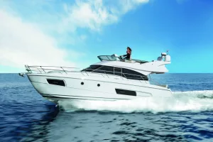 Bavaria Virtess 420 Fly anchored in a private bay Croatia